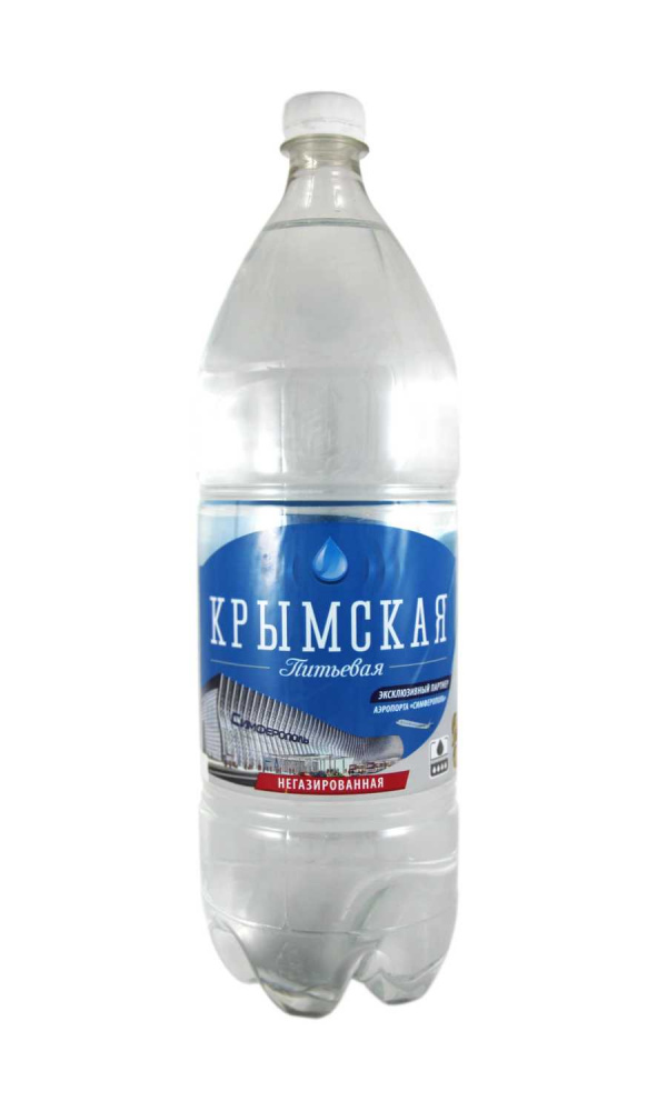 Крымская Питьевая Вода НЕГАЗ  2л*6 ПЭТ
