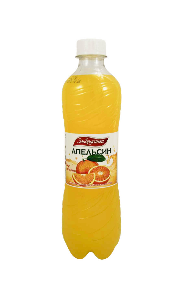 Лимонад  Эльбрусинка  Апельсин 0,5*12 пэт