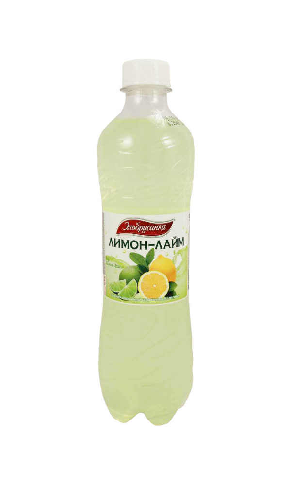Лимонад  Эльбрусинка  Лимон-Лайм 0,5*12 пэт