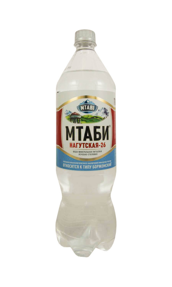 Мтаби-Нагутская мин. вода Лечебно столовая  1,25л*6 ПЭТ