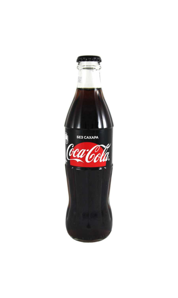 Кока-кола ЗЕРО 0,33л*12 стекло